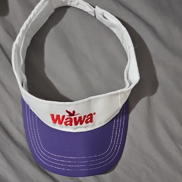 White and Purple Visor - Picture 1 of 4